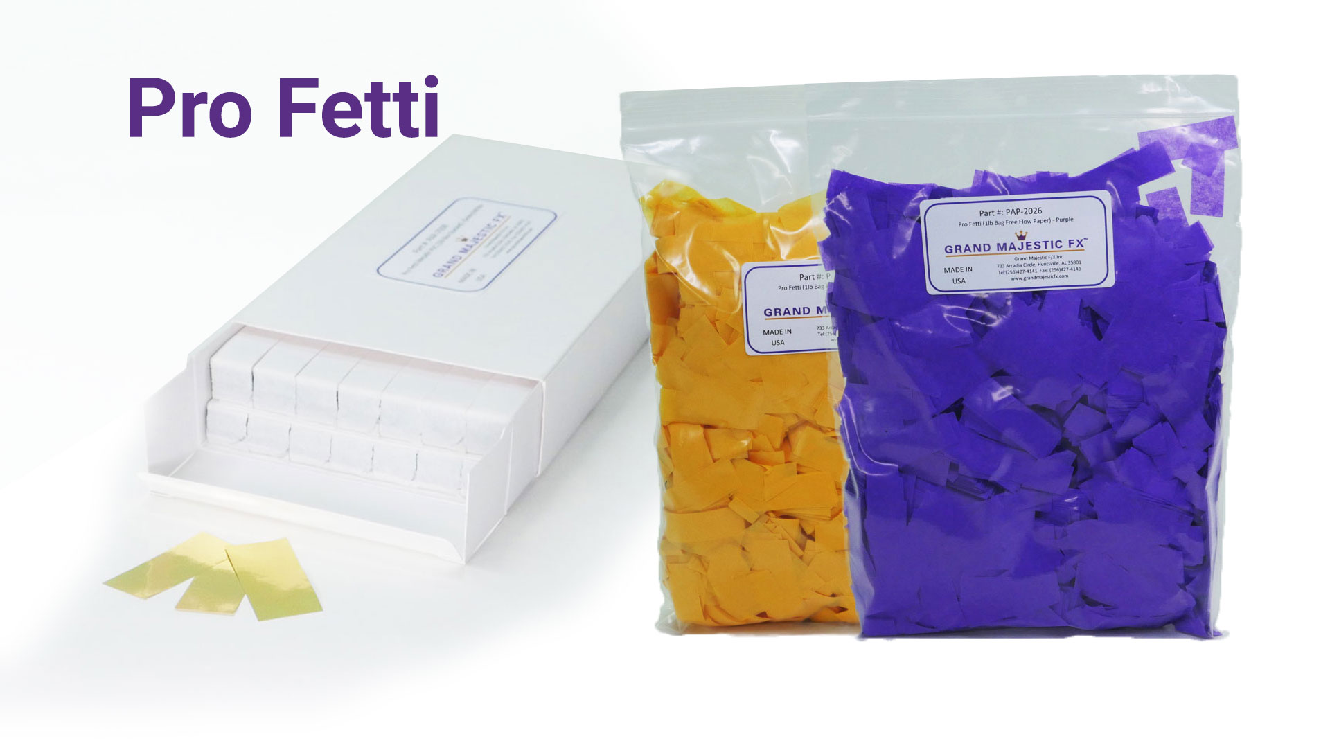 Custom Pro Fetti, Streamers, & Confetti Machines 22 pro fetti confetti products