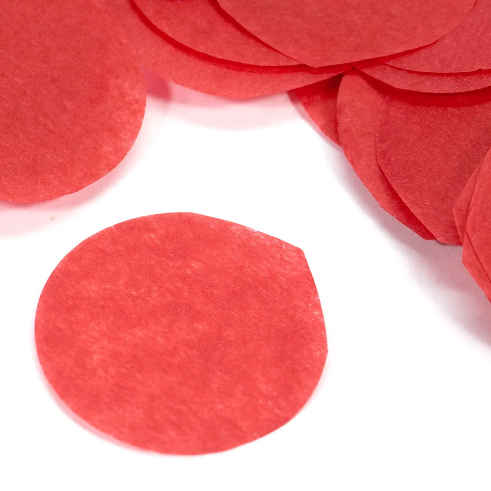 Custom Pro Fetti, Streamers, & Confetti Machines 19 red rose petals confetti