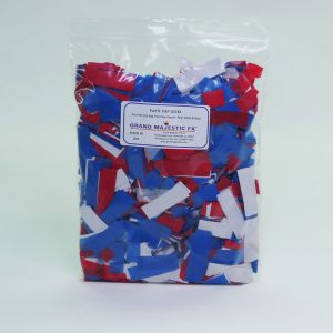 Profetti Red, White & Lighter Blue Confetti