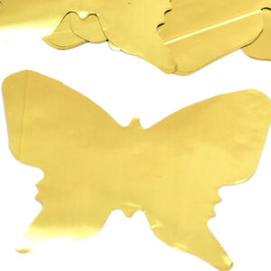 metallic pvc butterflies confetti