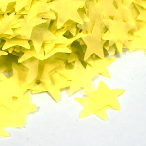 small yellow stars confetti